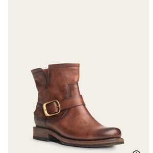 Frye Veronica Bootie in Redwood size 10